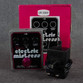 Electro Harmonix Stereo Electric Mistress Flanger Chorus - Box & PSU - 2nd Hand Electro Harmonix Stereo Electric Mistress Flanger Chorus - Box & PSU - 2nd Hand