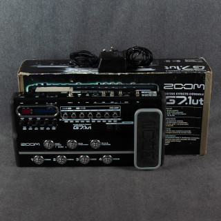 Zoom G7.1ut Guitar Multi FX - Box & PSU - 2nd Hand Zoom G7.1ut Guitar Multi FX - Box & PSU - 2nd Hand
