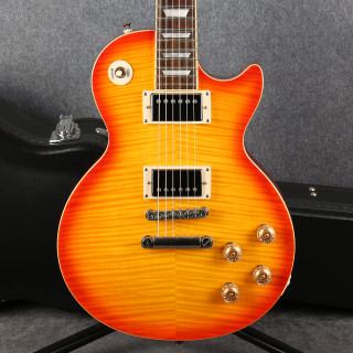 Epiphone Les Paul Tribute Plus - Faded Cherry Burst - Hard Case - 2nd Hand