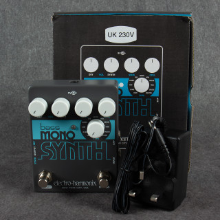 Electro Harmonix Bass Mono Synth Pedal - Box & PSU - 2nd Hand Electro Harmonix Bass Mono Synth Pedal - Box & PSU - 2nd Hand