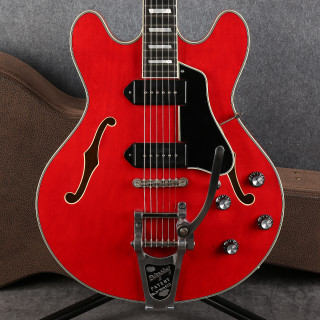 Eastman T64/TV-RD Thinline - Red - Hard Case - 2nd Hand Eastman T64/TV-RD Thinline - Red - Hard Case - 2nd Hand