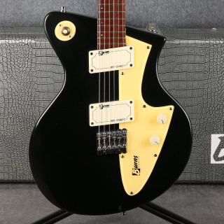 Burns Jet Sonic - Black - Hard Case - 2nd Hand