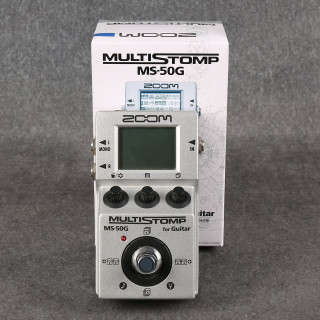 Zoom MultiStomp MS-50G - Boxed - 2nd Hand Zoom MultiStomp MS-50G - Boxed - 2nd Hand