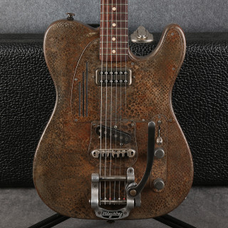James Trussart Rusty Steelcaster - Snakeskin - Hard Case - 2nd Hand