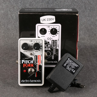 EHX Pitch Fork Pedal - Box & PSU - 2nd Hand