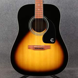 Epiphone DR-100 Dreadnought Acoustic - Vintage Sunburst - Ex Demo Epiphone DR-100 Dreadnought Acoustic - Vintage Sunburst - Ex Demo