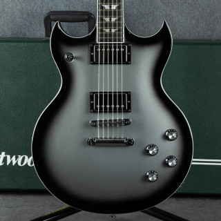 Woodrite Warlord - Silverburst - Hard Case - 2nd Hand Woodrite Warlord - Silverburst - Hard Case - 2nd Hand