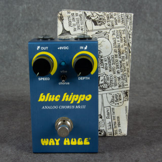 Way Huge Blue Hippo - Boxed - 2nd Hand Way Huge Blue Hippo - Boxed - 2nd Hand