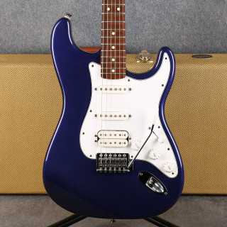 Fender Mexican HSS Stratocaster - Electron Blue - Hard Case - 2nd Hand