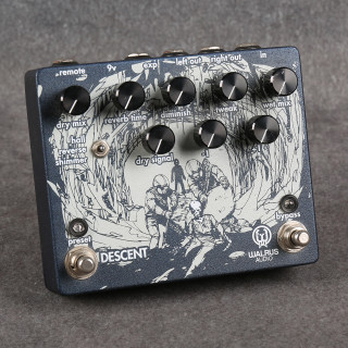 Walrus Audio Descent Reverb/Octave Machine - 2nd Hand Walrus Audio Descent Reverb/Octave Machine - 2nd Hand