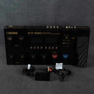 Boss GT-100 Guitar Multi FX Pedal - PSU - 2nd Hand