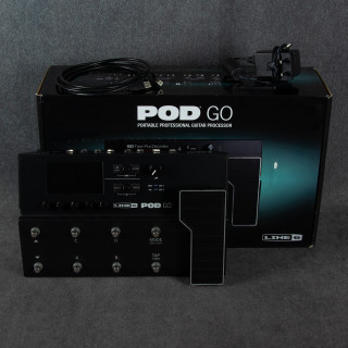 Line 6 Pod Go Guitar Processor - Box & PSU - 2nd Hand Line 6 Pod Go Guitar Processor - Box & PSU - 2nd Hand