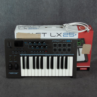 Nektar Impact LX25+ MIDI Keyboard - Boxed - 2nd Hand Nektar Impact LX25+ MIDI Keyboard - Boxed - 2nd Hand