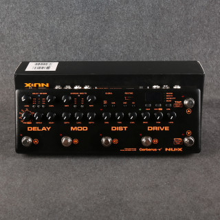 NUX Cerberus Integrated Effects and Controller - Box & PSU - 2nd Hand NUX Cerberus Integrated Effects and Controller - Box & PSU - 2nd Hand