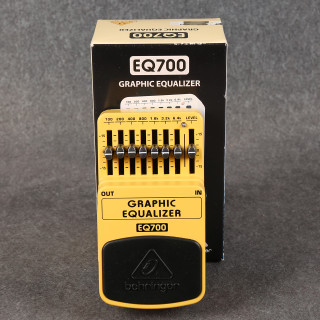 Behringer EQ700 Effects Pedal - Boxed - 2nd Hand Behringer EQ700 Effects Pedal - Boxed - 2nd Hand