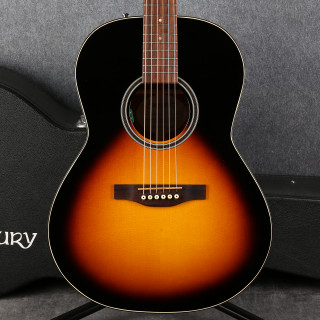 Simon & Patrick Woodland Pro Folk Acoustic - Sunburst - Hard Case - 2nd Hand