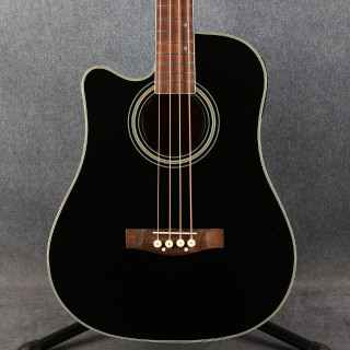 Ashton ACB100CEQLBK Electro Acoustic Bass - Left Handed - Black - 2nd Hand