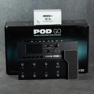 Line 6 Pod Go - Box & PSU - 2nd Hand (137026) Line 6 Pod Go - Box & PSU - 2nd Hand (137026)