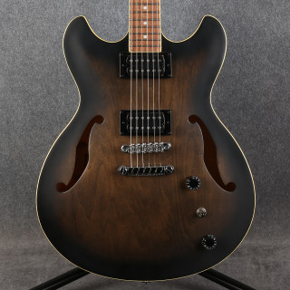 Ibanez Artcore Series AS53-TKF - Transparent Black Flat - 2nd Hand