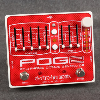 Electro-Harnonix POG2 Polyphonic Octave Generator - 2nd Hand Electro-Harnonix POG2 Polyphonic Octave Generator - 2nd Hand