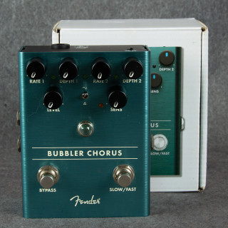 Fender Bubbler Chorus Pedal - Boxed - 2nd Hand
