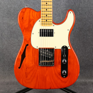 G&L Tribute ASAT Classic Bluesboy Semi-Hollow - Clear Orange - 2nd Hand (137398)