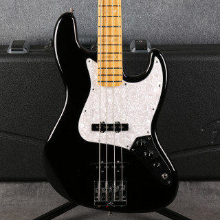 Fender USA Geddy Lee Jazz Bass - Black - Hard Case - 2nd Hand