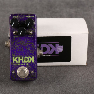 KHDK Electronics Ghoul JR Kirk Hammett Signature Overdrive - Boxed - 2nd Hand