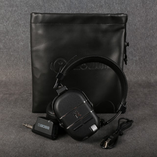 BOSS Waza-Air Wireless Guitar Amp Headphones - Soft Case - 2nd Hand BOSS Waza-Air Wireless Guitar Amp Headphones - Soft Case - 2nd Hand