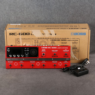 Boss RC-600 Loop Station Looper Pedal - Box & PSU - 2nd Hand