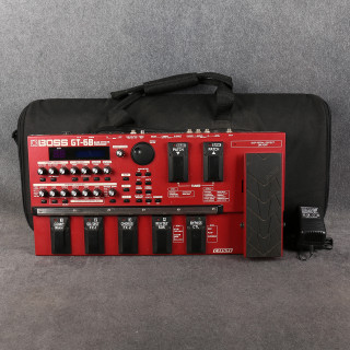 Boss GT-6B Bass Effects Processor - PSU - Soft Case - 2nd Hand