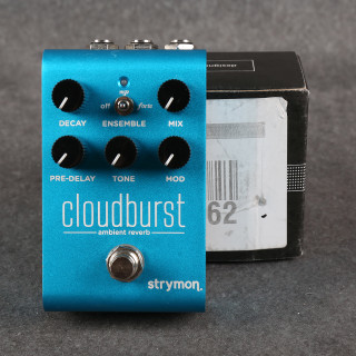 Strymon Cloudburst Reverb Pedal - Boxed - 2nd Hand