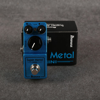 Ibanez SMMINI Super Metal Distortion Pedal - Boxed - 2nd Hand Ibanez SMMINI Super Metal Distortion Pedal - Boxed - 2nd Hand