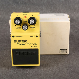 Boss SD-1 Super Overdrive Pedal - Boxed - 2nd Hand (137792)
