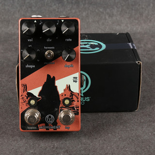 Walrus Audio Monument Harmonic Tap Tremolo Pedal - Boxed - 2nd Hand