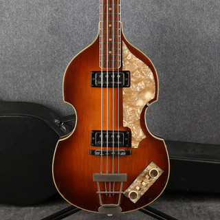 Hofner Violin Bass - 1965 - Sunburst - Hard Case - 2nd Hand