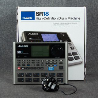 Alesis SR-18 Drum Machine - Box & PSU - 2nd Hand