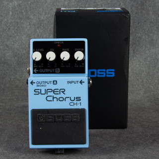 Boss CH-1 Super Chorus Pedal - Boxed - 2nd Hand (137831)