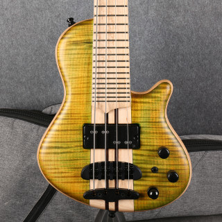 Mayones Cali 4 Mini Bass - Transparent Green - Soft Case - 2nd Hand
