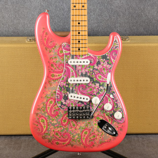Fender 69 Reissue Paisley Stratocaster - CIJ - Pink Paisley - Case - 2nd Hand