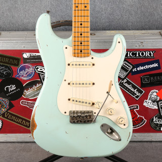 Fender Classic Series 50s Strat - Radioshop PUPs - Daphne Blue - Case - 2nd Hand