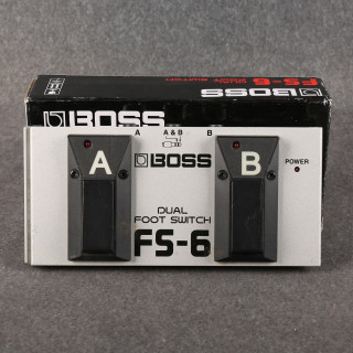 Boss FS-6 Dual Footswitch - Boxed - 2nd Hand (138523)