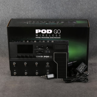 Line 6 Pod Go Wireless Multi-Effects Pedal - Box & PSU - 2nd Hand