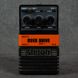 Arion SOD-1 Stereo Overdrive Pedal - 2nd Hand