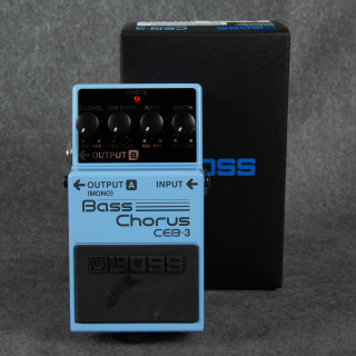 Boss CEB-3 Bass Chorus Pedal - Boxed - 2nd Hand (138828)
