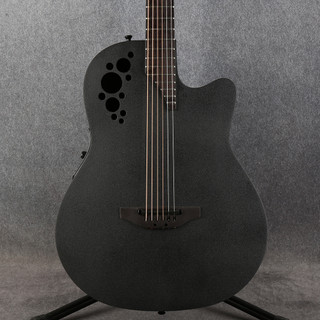 Ovation Elite TX DS778TX-5 D-Scale Baritone - Textured Black - 2nd Hand