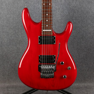Ibanez Joe Satriani JS100-TR - Transparent Red - 2nd Hand