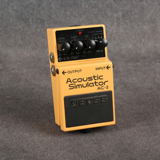 Boss AC-2 Acoustic Simulator Pedal - 2nd Hand