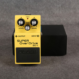 Boss SD-1 Super Overdrive Pedal - Boxed - 2nd Hand (139162)