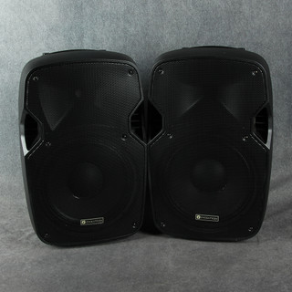 Evolution Audio RZ12A V3 Active PA Speakers - Pair - Cover - 2nd Hand